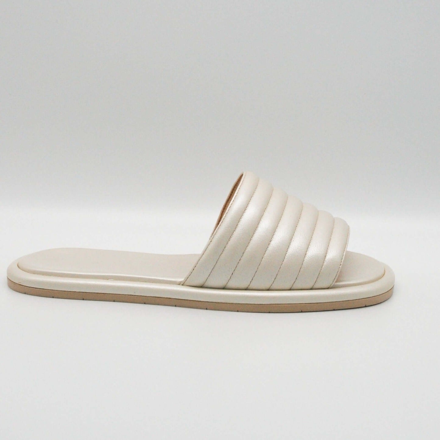 Coco sandaler skinn ivory creme
