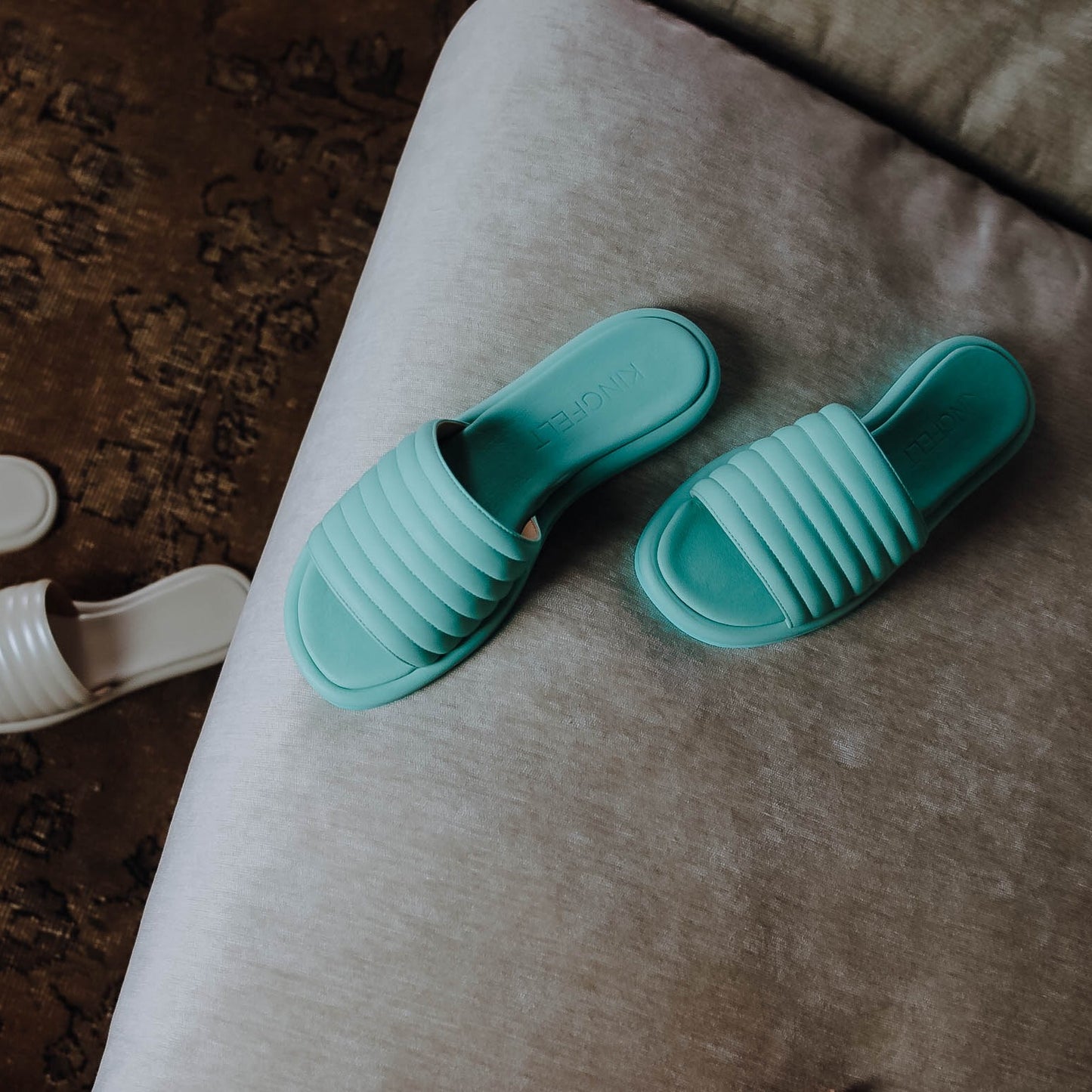 Coco sandaler skinn mint