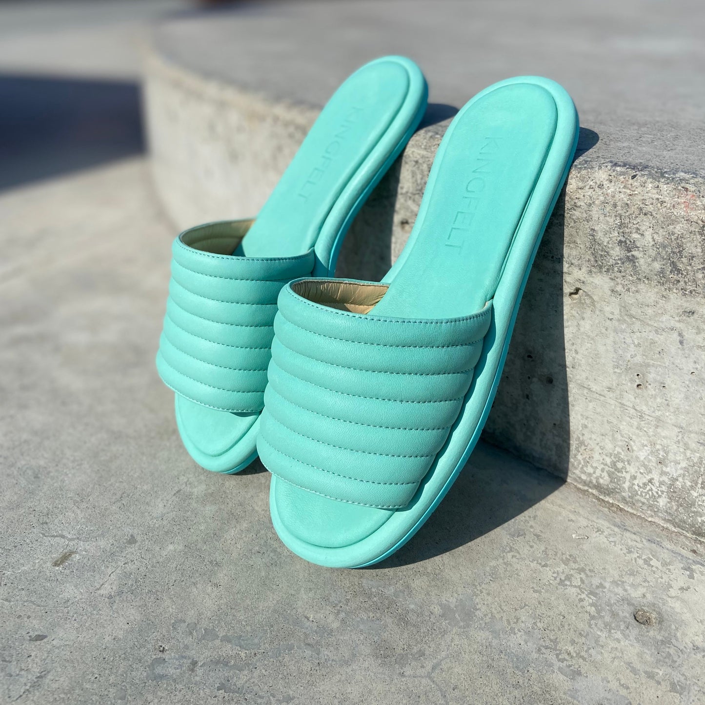 Coco sandaler skinn mint