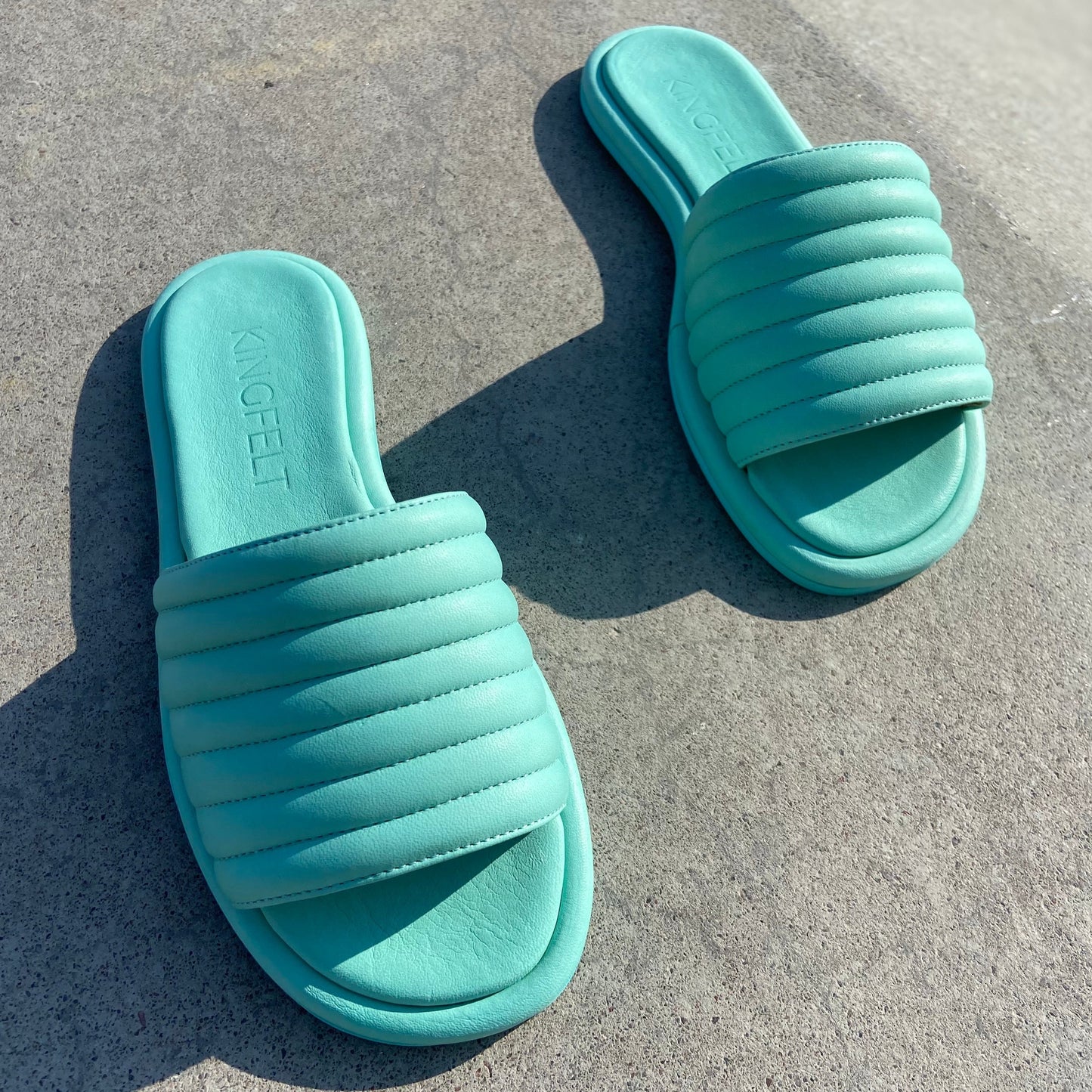 Coco sandaler skinn mint